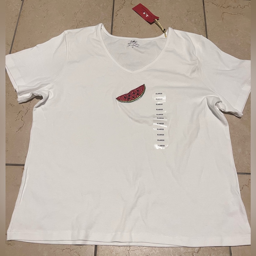Tapemeasure Watermelon bedazzle T-Shirt XL
